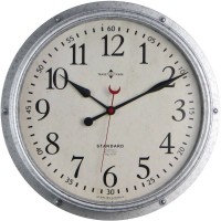Better Homes and Gardens Galvanized Wall Clock   555229080
